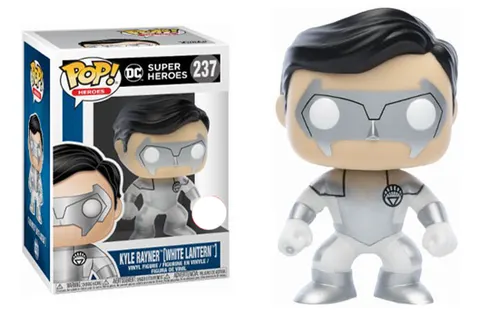 Funko POP! Heroes : Dc Super Heroes – Kyle Rayner (white lantern) exclusive