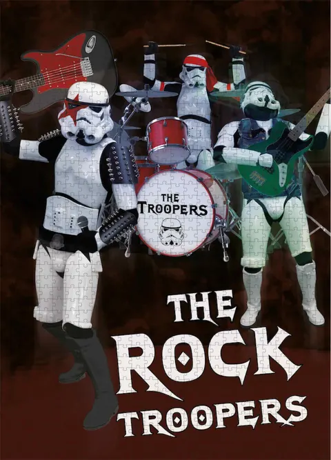 Star Wars: Rock Troopers 1000 pieces puzzle