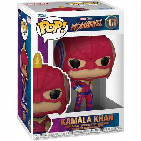 Funko POP! Marvel Studios Ms. Marvel Bobble-Head Figurka Kamala Khan 1078