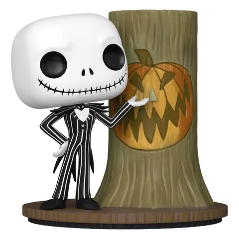 Jack Skellington with Halloween Door 1361 DELUXE Nightmare Before Christmas Funko POP! Vinyl