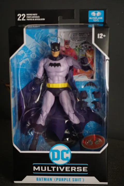 Purple Batman DC Multiverse Action Figure Batman 18 cm