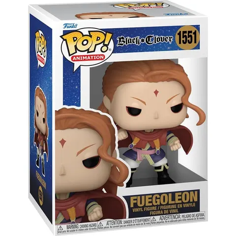 Funko POP! Animation Black Clover Vinyl Figure Figurka Fuegoleon 1551