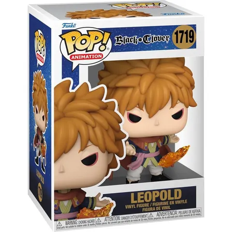 Funko POP! Animation Black Clover Vinyl Figure Figurka Leopold 1719
