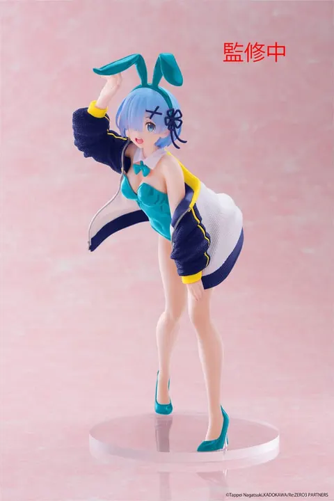 Re:Zero Starting Life in Another World Coreful PVC Statue Rem (Jacket Bunny Ver.) Renewal 18 cm