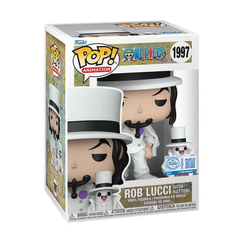 Rob Lucci with Hattori 1997 One Piece Funko POP! Vinyl