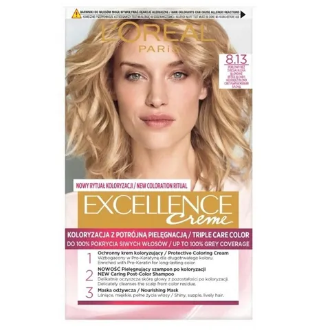 Brak - EXCELLEN FARBA 8.13 PERL,BEŻ 140ML