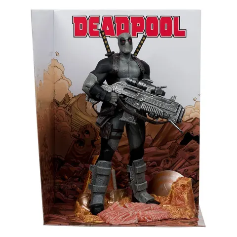 Marvel Collection PVC Statue 1/6 Deadpool #1)(Grey Suit Chase) 27 cm