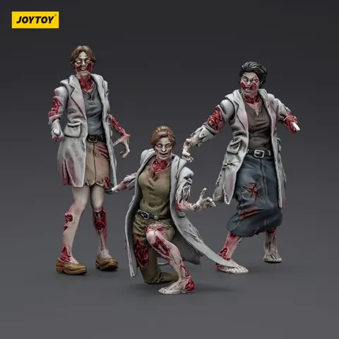 Zombie Dark Source Action Figures 3-Pack Medics 8 cm