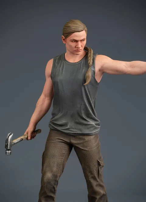 The Last of Us Part II PVC Statue Abby 22 cm