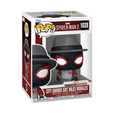 City Sounds Miles Morales 1028 Spider-Man 2 Marvel Funko POP! Vinyl