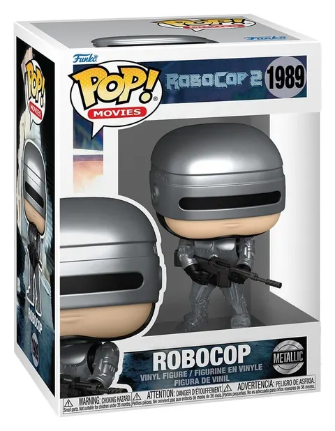 Robocop (Metallic) 1989 Robocop 2 Funko POP!