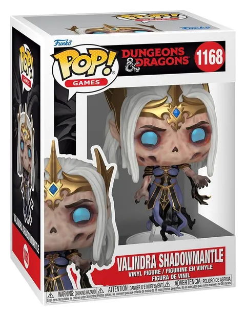 Valindra Shadowmantle 1168 Dungeons & Dragons Funko POP! Vinyl