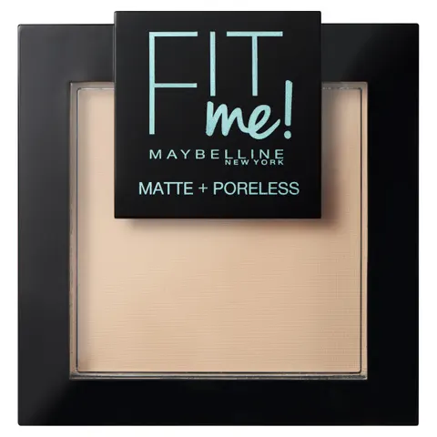 MAYBELLINE PUDER FIT ME MATTE+PORELESS 105 NATURAL IVORY