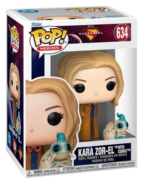 Kara Zor-El with Cedric 634 Supergirl Funko POP! Vinyl
