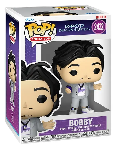 Bobby 2432 K-Pop Demon Hunters Funko POP! Vinyl