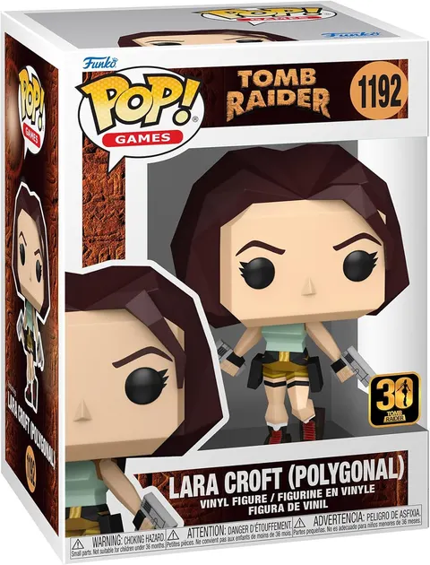 Lara Croft (Polygon) 1192 Tomb Raider Funko POP! Vinyl
