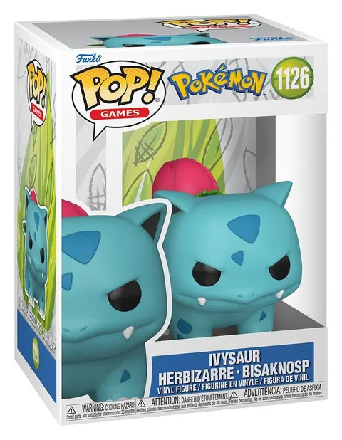 Ivysaur 1126 Pokemon Funko POP! Vinyl