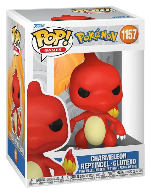 Charmeleon 1157 Pokemon Funko POP! Vinyl