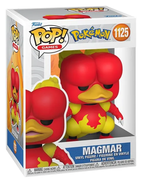Magmar 1125 Pokemon Funko POP! Vinyl