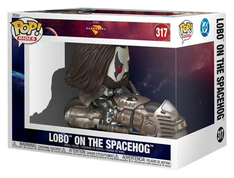 Lobo on the Spacehog 317 Supergirl Funko POP! Vinyl