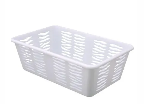 Koszyk 8 x 16 x 25 cm Biały 1702 Zebra Branq