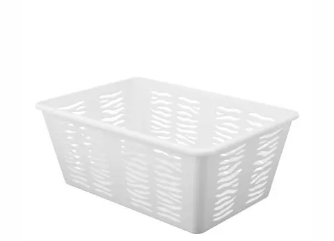 Koszyk 14 x 25 x 36 cm Biały Zebra Branq