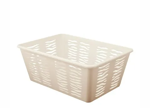 Koszyk 14 x 25 x 36 cm Beżowy Zebra Branq