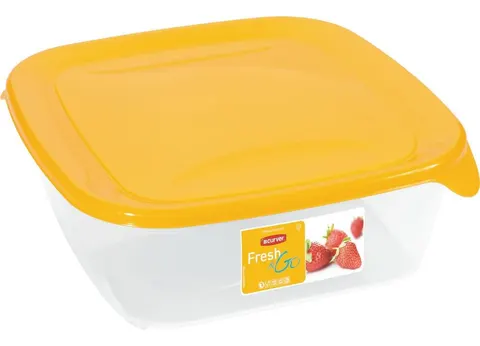 Pojemnik do żywności 1,7 l Żółty FRESH&GO Curver