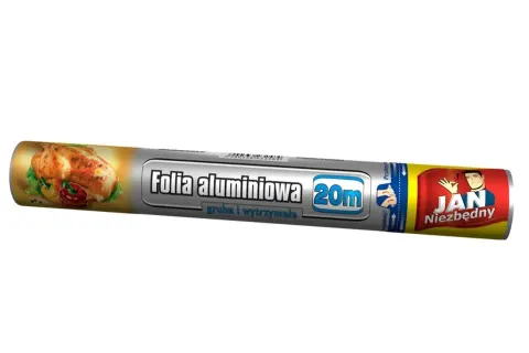 Folia aluminiowa 20 m JAN NIEZBĘDNY