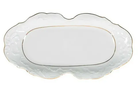 Półmisek tacka 36 cm ROCOCO 3604 Złota Linia Ćmielów
