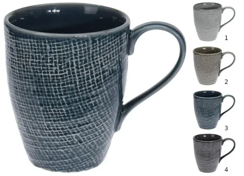 Kubek ceramiczny 300 ml Siatka J12000270 Mix Dekor Siaki Collection