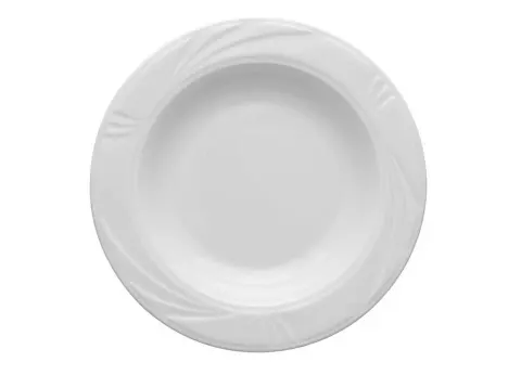 Talerz głęboki 22,5 cm ARCADIA Biały Lubiana
