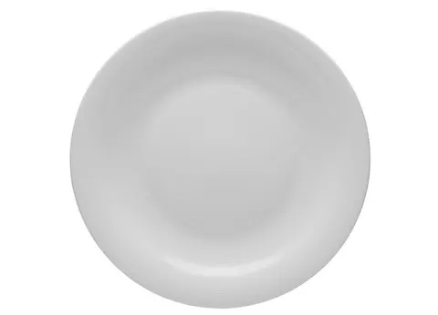 Talerz płytki 31 cm TIAGO Biały Lubiana