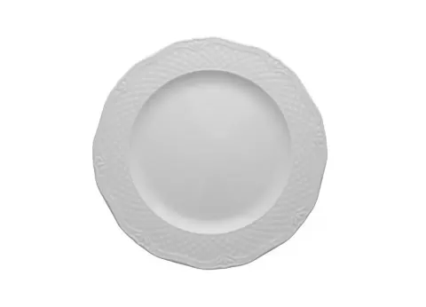 Talerz deserowy 19 cm AFRODYTA Biały Lubiana