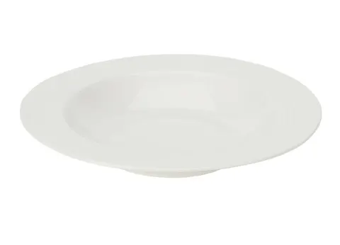 Talerz głęboki 23 cm Białe Linie