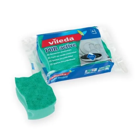 Zmywaki profilowane PUR ACTIV 2 sztuki 116514 Vileda