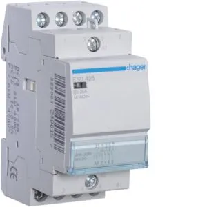 Stycznik 24VAC 4NO 25A AC-7a/b modułowy 2M; ESD425, HAGER