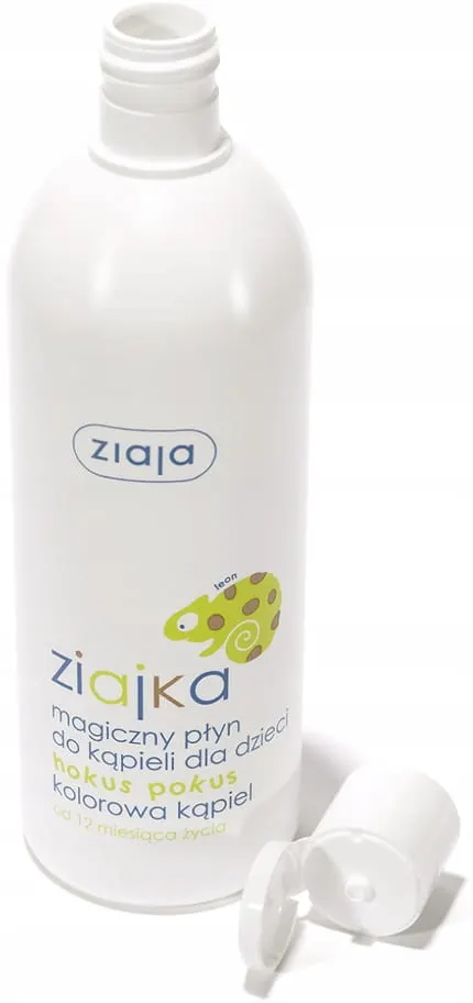ZIAJA - Magiczny płyn do kąpieli dla dzieci hokus pokus kolorowa kąpiel - 400ml