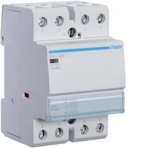 Stycznik 3NO+1NC 25A 230V AC; HAGER