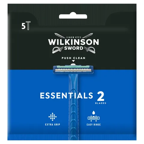 Wilkinson Sword GmbH - Essential 2 maszynki do golenia dla mężczyzn 5szt
