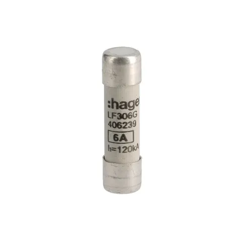Bezpiecznik cylindryczny 10x38 gG 6A.
