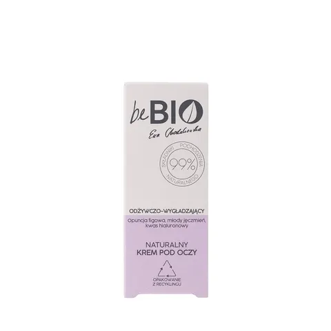 Be Bio Active Cosmetiqs Mind Network Inspire Sp. z o.o. Sp.k. - Naturalny krem pod oczy odżywczo-wygładzający 15ml