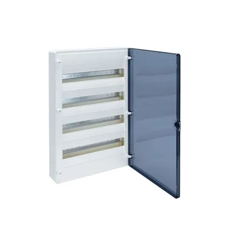 Rozdzielnica natynkowa IP40 drzwi transparentne 72M/4x18 golf; VS418TD, HAGER