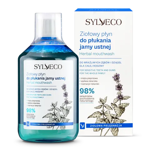 Płyn do płukania jamy ustnej ziołowy 500ml SYLVECO