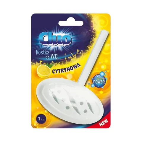 CLUO Zawieszka do toalety CYTRYNA, 40 g