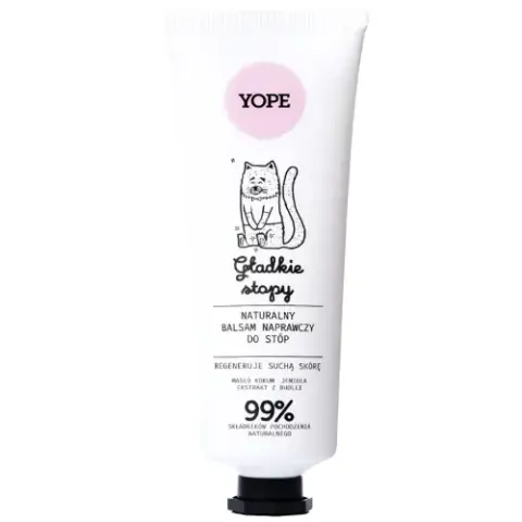 Yope Naturalny balsam naprawczy do stóp Gładkie Stopy 75ml
