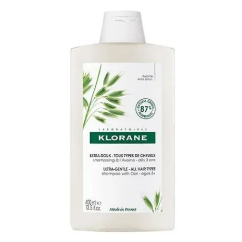 KLORANE Ultra Delikatny Szampon z owsem do codziennego stosowania - 400ml