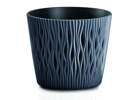 Osłonka 160 Sandy Round DSR160-S433 Antracyt Prosperplast