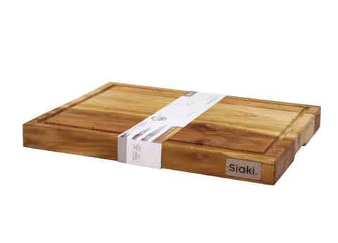 Deska kuchenna 40 x 30 cm Drzewo tekowe J18000130 Siaki