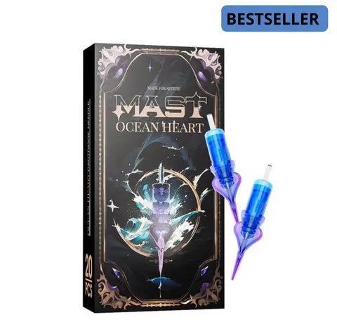 Kartridż Mast Ocean Heart - Serce - HAWK do Cheyenne, Mast, P30, Equalizer - do makijażu permanentnego